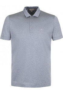 Хлопковое поло с короткими рукавами Canali