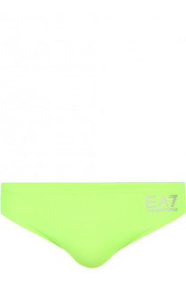 Плавки с логотипом бренда Ea 7
