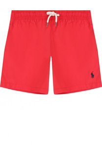 Плавки-шорты с логотипом бренда Polo Ralph Lauren