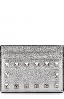Кожаный футляр для кредитных карт Valentino Garavani Rockstud Valentino