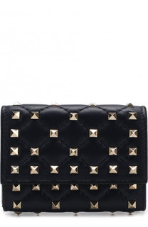 Кожаный футляр для кредитных карт Valentino Garavani Rockstud Spike Valentino