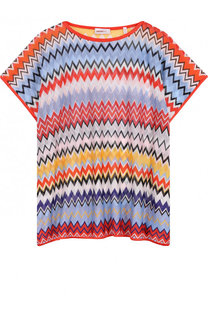 Туника свободного кроя из вискозы Missoni