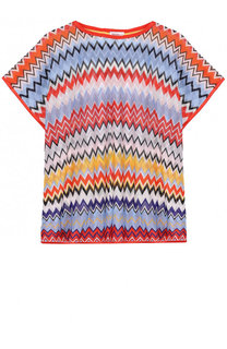 Туника свободного кроя из вискозы Missoni