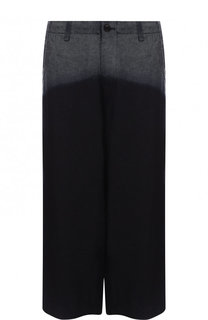 Укороченные льняные брюки Yohji Yamamoto