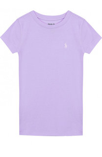 Футболка джерси с логотипом бренда Polo Ralph Lauren