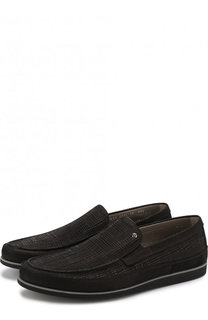 Кожаные лоферы с перфорацией Aldo Brue