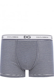 Хлопковые боксеры с широкой резинкой Dolce &amp; Gabbana