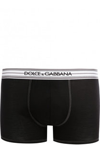 Шелковые боксеры с широкой резинкой Dolce &amp; Gabbana
