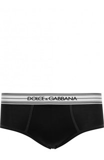 Шелковые хипсы с широкой резинкой Dolce &amp; Gabbana