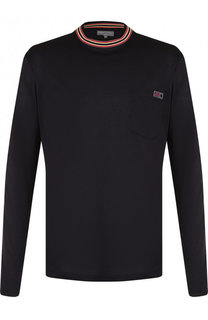 Хлопковая футболка с круглым вырезом Lanvin