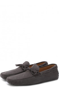 Однотонные замшевые мокасины Tod’s Tods