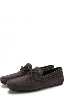 Замшевые мокасины City Gommino Tod’s Tods