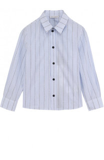 Хлопковая рубашка в полоску Dolce &amp; Gabbana