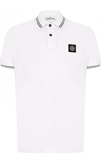Хлопковое поло с короткими рукавами Stone Island