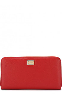 Кожаный кошелек с тиснением Dauphine Dolce &amp; Gabbana