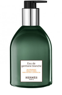 Очищающий гель для рук Eau de gentiane blanche Hermès