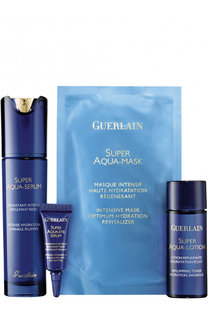 Набор Superaqua: Сыворотка + Лосьон + Крем для глаз + Маска Guerlain