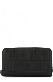 Кожаное портмоне на молнии Fendi