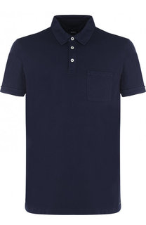 Хлопковое поло с короткими рукавами BOSS