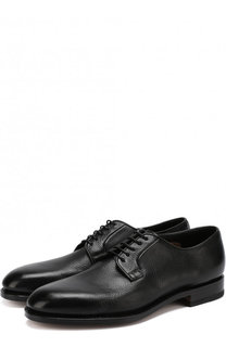 Классические кожаные дерби Santoni