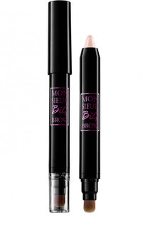 Карандаш для бровей с кистью для растушевки Monsieur Big Brow, оттенок 00 Lancome