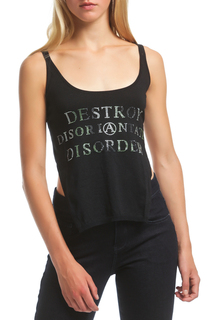 Knitted sleeveless T-shirt John Richmond