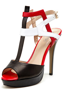 high-heels sandals Rosa rot