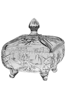 Доза с крышкой 24,5 см Crystalite Bohemia