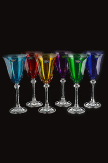 Набор бокалов для вина 250 мл Crystalite Bohemia