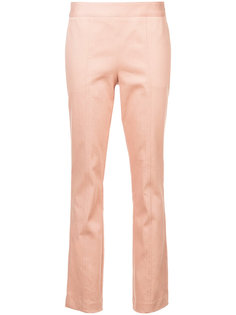 брюки узкого кроя из эластичной саржи Sally Lapointe