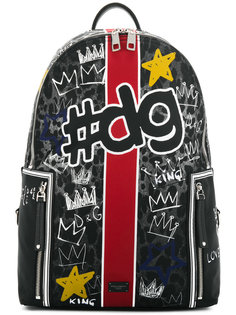 graffiti backpack Dolce &amp; Gabbana