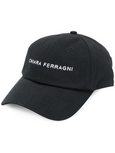 embroidered logo cap Chiara Ferragni