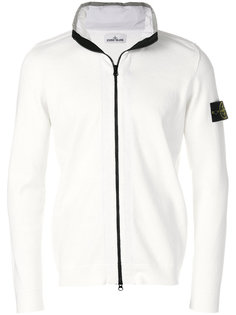 zipped logo sweatshirt Stone Island