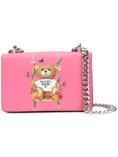 сумка через плечо с принтом Moschino