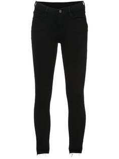 укороченные облегающие джинсы Jeanne Frame Denim
