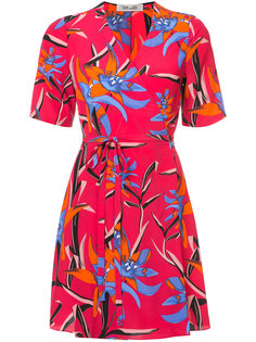 платье с цветочным рисунком и запахом Dvf Diane Von Furstenberg