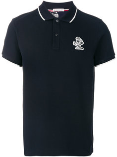 logo crest polo shirt Moncler