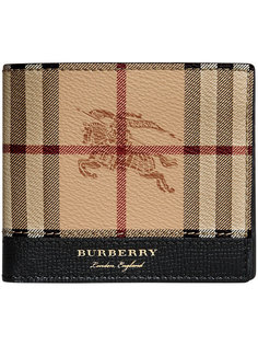 Haymarket Check International bi-fold wallet Burberry