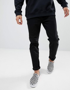 Черные суженные книзу джинсы ASOS - Черный