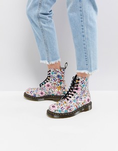 Ботинки с цветочным принтом Dr Martens Pascal - Мульти