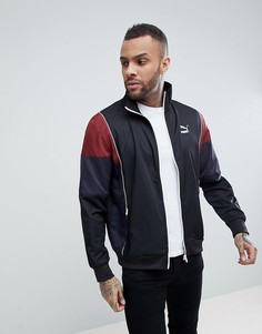 Спортивная куртка в винтажном стиле Puma - Черный