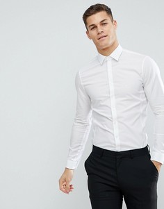Рубашка облегающего кроя Calvin Klein - Белый