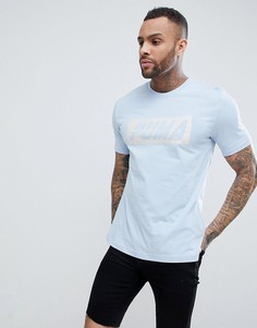 Футболка с логотипом Puma - Синий