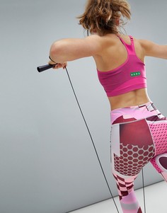 Спортивный бюстгальтер со спинкой-борцовкой ASOS 4505 - Черный