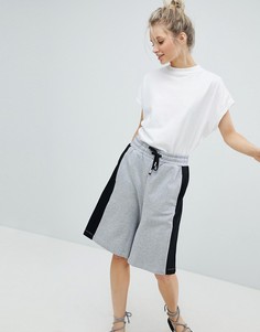 Шорты со вставками Monki - Серый