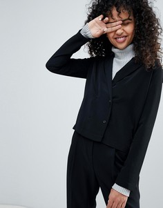 Двубортная блузка Monki - Черный