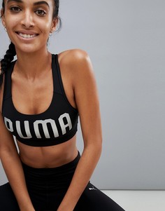 Черный спортивный бюстгальтер Puma Powershape - Черный