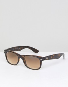 Солнцезащитные очки-вайфареры Ray-Ban 0RB2132 - Коричневый