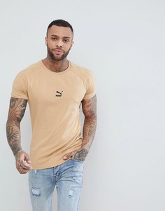 Облегающая футболка с логотипом Puma - Рыжий