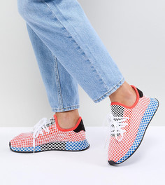 Кроссовки (красный/синий) adidas Originals Deerupt Runner - Красный